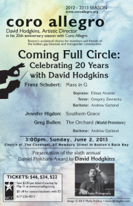Coming Full Circle: Celebrating 20 Years with David Hodgkins