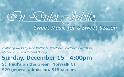 In Dulci Jubilo - Sweet Music for a Sweet Season