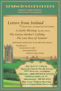 Spring "All Irish" Concert