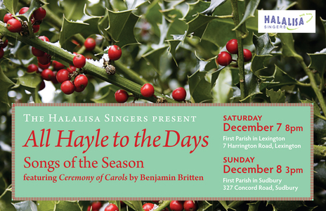 All Hayle to the Days: Songs of the Season