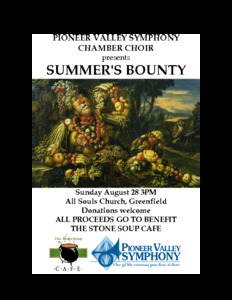 “Summer’s Bounty” Benefit Concert