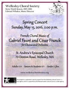 Choral Music of Fauré and Franck.
