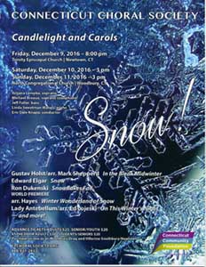Candlelight and Carols Concert: SNOW!