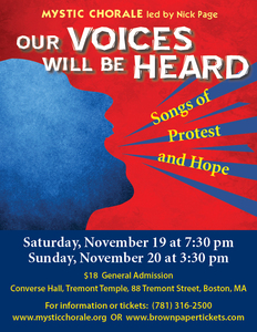 Our Voices Will Be Heard: Songs of Protest &amp; Hope