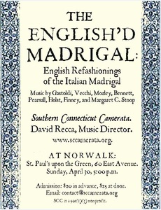 The English'd Madrigal: English Refashionings of the Italian Madrigal