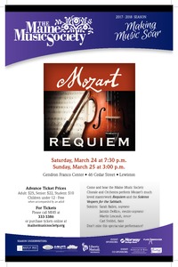 Mozart Requiem &amp; Solemn Vespers for the Sabbath