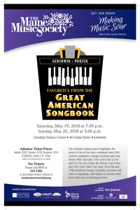 Favorites from the Great American Songbook: Music of Gershwin and Porter