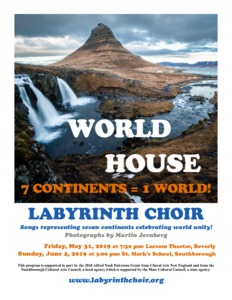 World House: 7 Continents = 1 World!