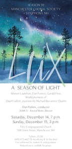 Manchester Choral Society Winter Performance-Lux