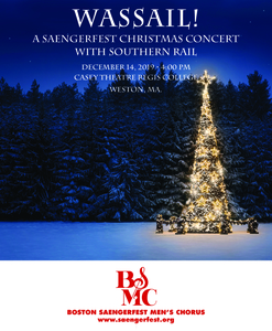 Wassail: a Saengerfest Christmas Concert with Southern Rail
