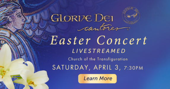 Easter Concert at the Church of The Transfiguration (Livestreamed)