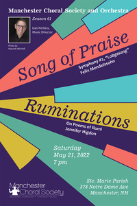 Song of Praise &amp; Ruminations