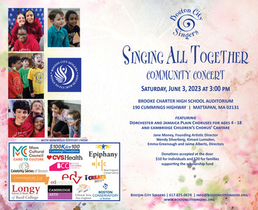 Singing All Together - A Concert for Families and the Community