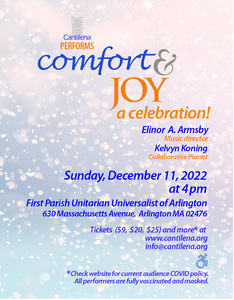Comfort and Joy—a celebration