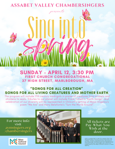 Sing into Spring 2026 Concert