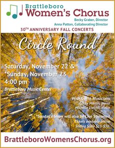 Circle Round, Our 30th Anniversary Fall Concerts