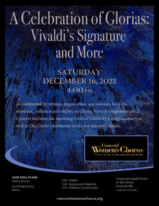A Celebration of Glorias: Vivaldi’s Signature and More