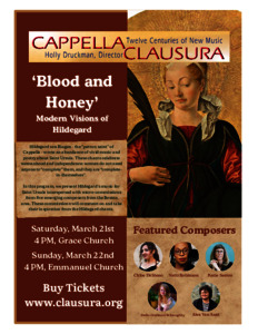 Blood and Honey: Modern Visions of Hildegard