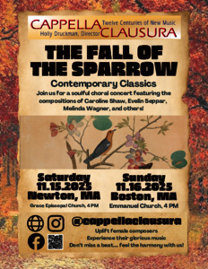 The Fall of the Sparrow: Contemporary Classics