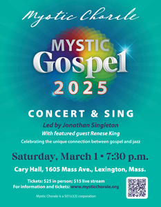 Mystic Chorale Gospel in Lexington!