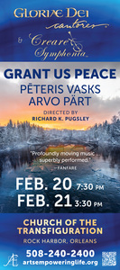 Grant Us Peace: Music of Arvo Pärt and Pēteris Vasks