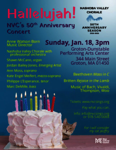 Hallelujah! 50th Anniversary Concert