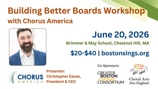 Building Better Boards Workshop with Chorus America