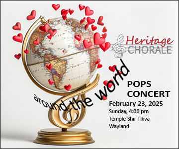 Around the World--Heritage Chorale's 2025 Pops Concert