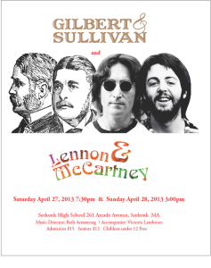 Gilbert &amp; Sullivan and Lennon &amp; McCartney