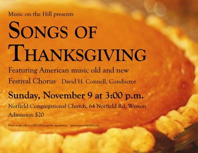 Songs of Thanksgiving