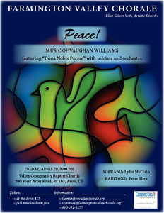 Peace! Music of Vaughan Williams, featuring Dona Nobis Pacem