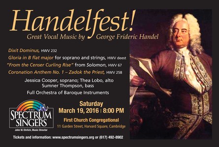 Handelfest! – Brilliant Anthems and Choruses.