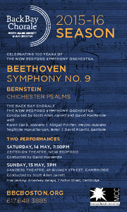 Bernstein and Beethoven.