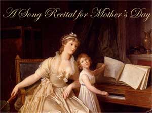 A Song Recital for Mother's Day