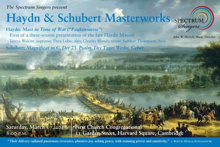 Haydn and Schubert Masterworks