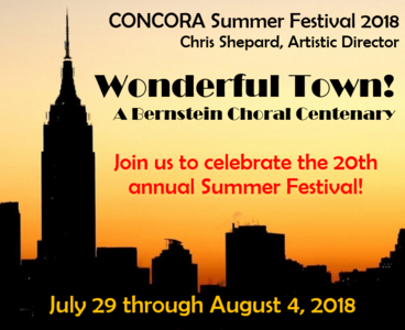 Summer Festival - Wonderful Town! A Bernstein Centenary