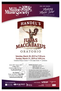 Handel’s oratorio Judas Maccabaeus concert