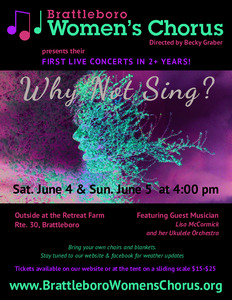 "Why Not Sing"? Spring Outdoor Concerts