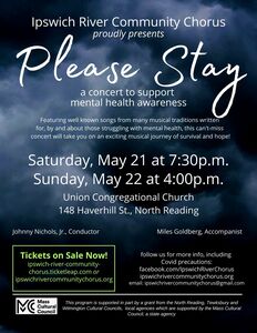 Please Stay-A concert to support Mental Health Awareness