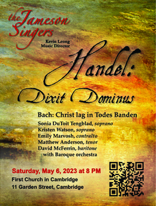 Handel: Dixit Dominus &amp; Bach: Christ lag in Todes Banden