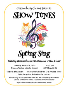 Show Tunes Spring Sing