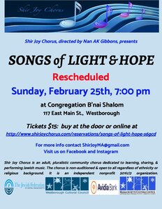 Songs of Light and Hope