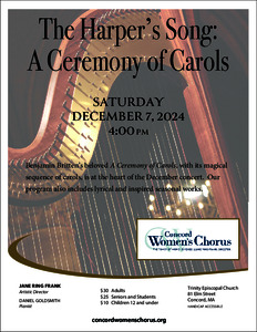 The Harper’s Song: A Ceremony of Carols