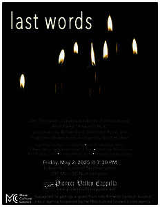 Last Words of the Unarmed, and Heavenly Hurt