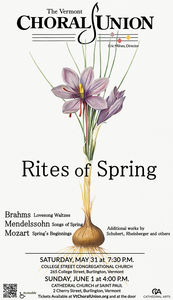 The Vermont Choral Union : Rites of Spring