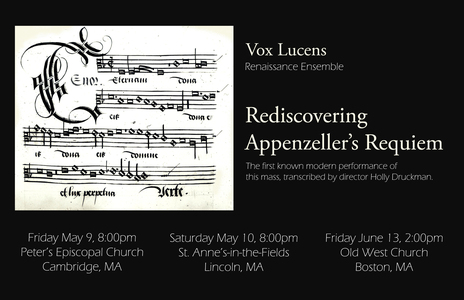 Rediscovering Appenzeller's Requiem