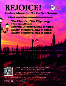 Rejoice! Festive Music for the Festive Season