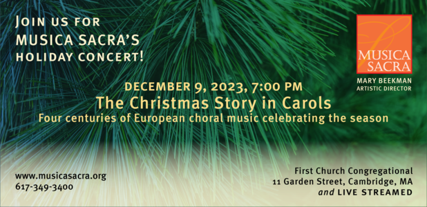 The Christmas Story in Carols: Four centuries of European choral music celebrating the season