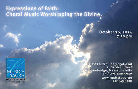 Expressions of Faith: Choral Music Worshipping the Divine