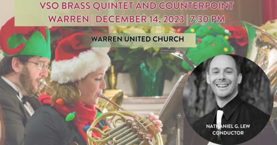 Christmas with Counterpoint and the VSO Brass Quintet
